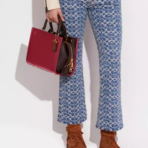 🎀Authentic Coach Rogue 25 In Colorblock✨️ - Picture 8 of 15